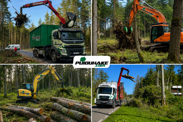 Kui plaanid ehitada maja, aga puud on ees, siis mille järgi valida firma, kes teostaks raietööd ning viiks ära ka raidmed ja kännud?